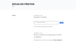 Desktop Screenshot of dicasdofreitas.com